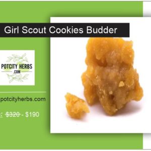 Girl Scout Cookies Budder
